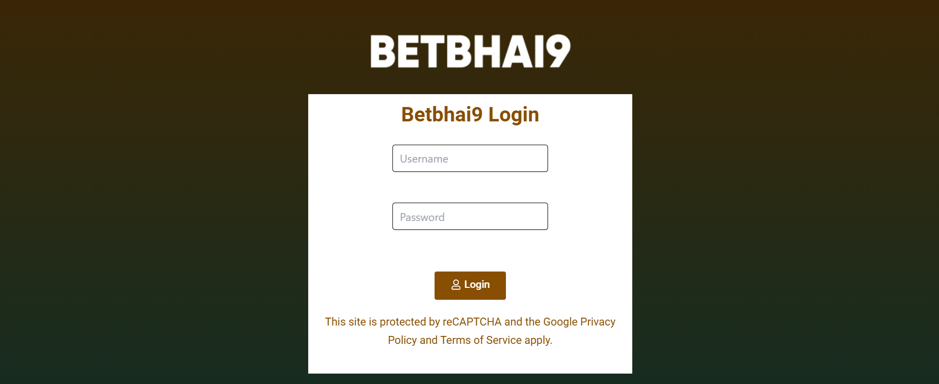 Betbhai9 Sign Up