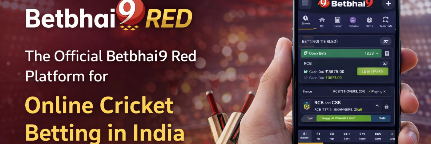 Betbhai9 Red – The Official Betbhai9 Red Platform